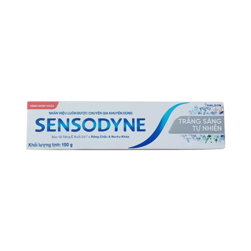 Kem đánh răng Sensodyne (Trắng sáng tự nhiên)