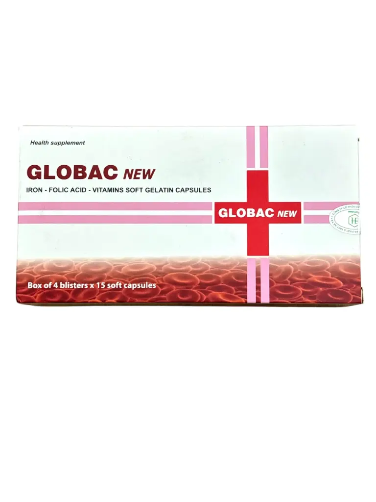 Globac New (Hộp 4 vỉ x 15 viên)