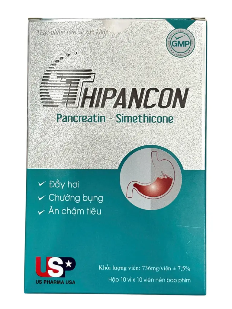 Thipancon US Pharma (Hộp 10 vỉ x 10 viên)