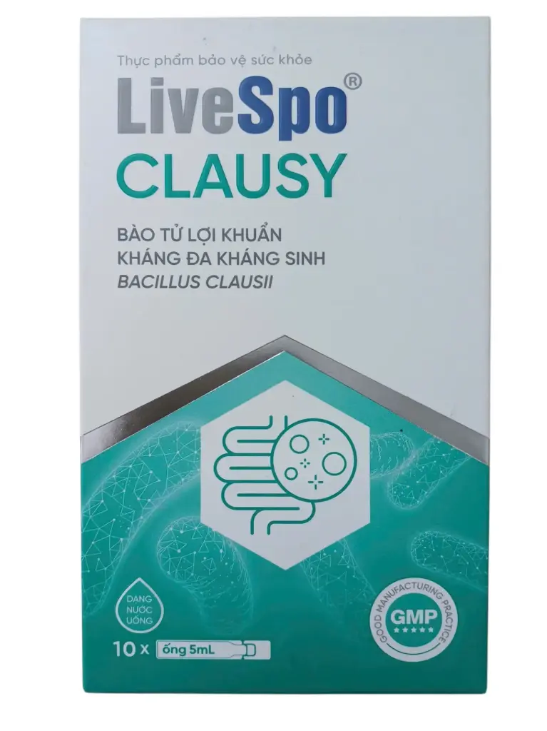 LiveSpo Clausy (Hộp 10 ống)