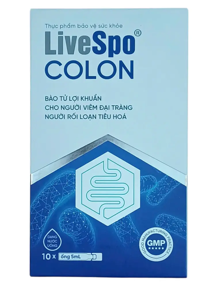 LiveSpo Colon (Hộp 10 ống)