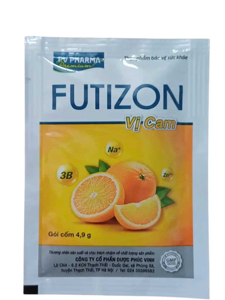 Futizon Vị Cam PV Pharma (Hộp 40 gói)