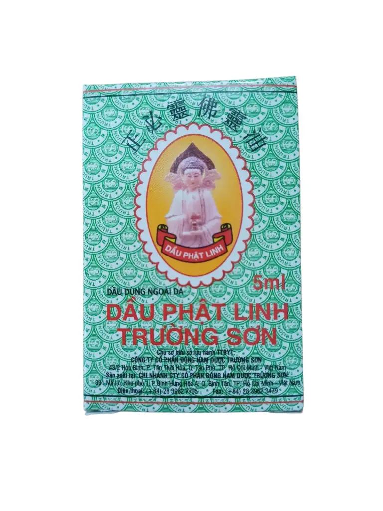 Dầu phật linh 5ml (Hộp 12 chai)