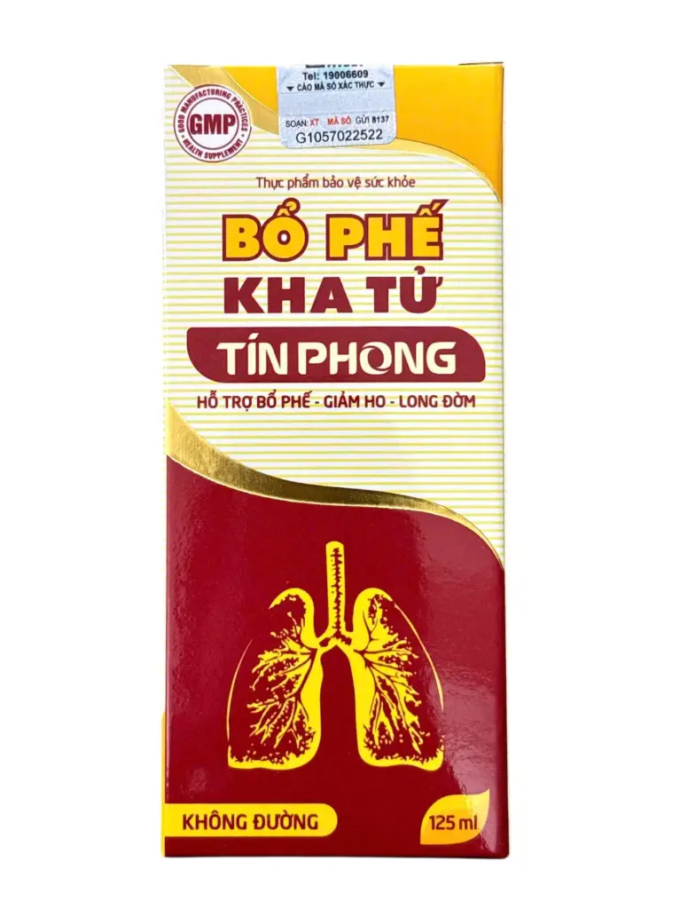 Bổ phế Kha Tử Tín Phong Không đường