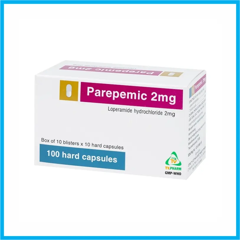 Parepemic Caps (Hộp 10 vỉ x 10 viên)