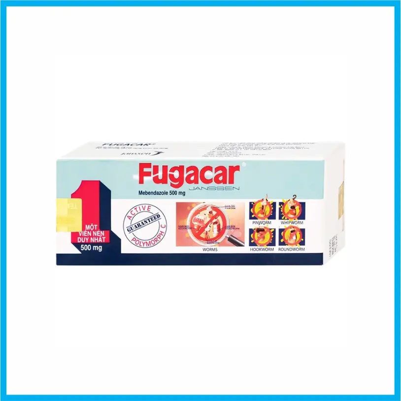 Fugacar (Hộp 1 viên)