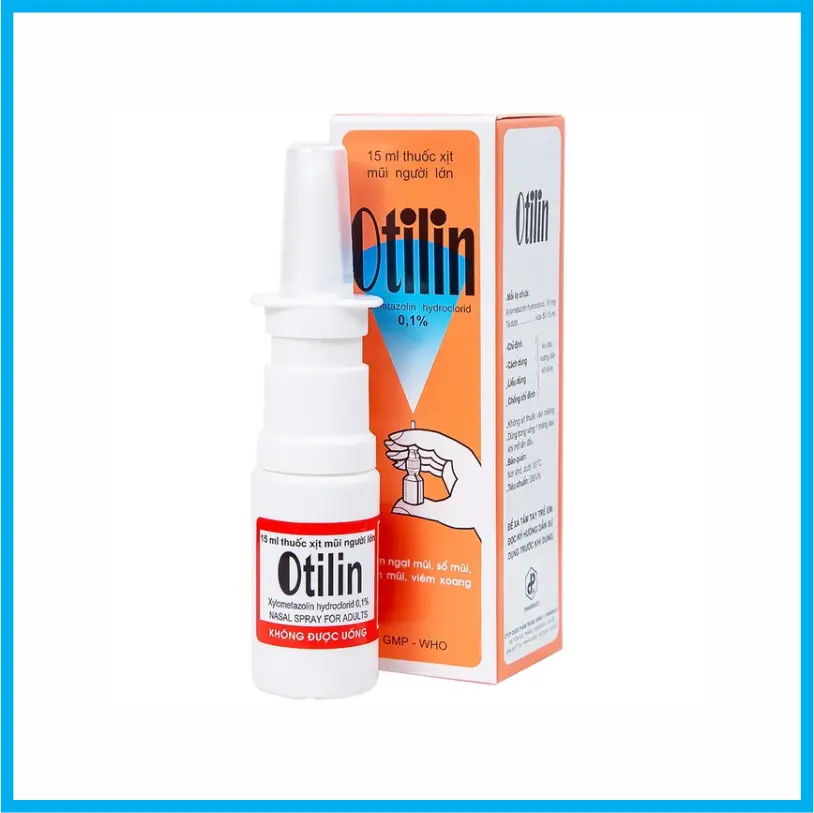 Thuốc xịt mũi người lớn Otilin 0.1%