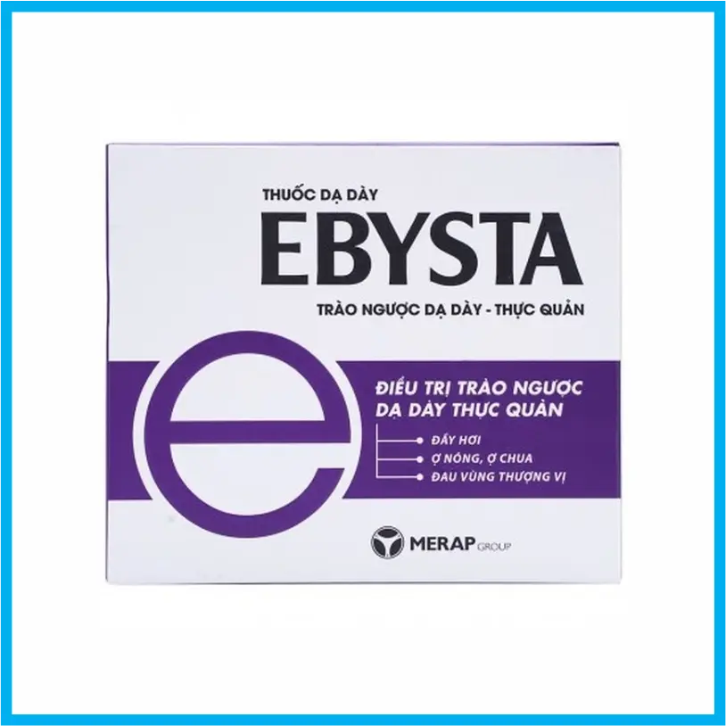 Thuốc dạ dày Ebysta (Hộp 20 gói)