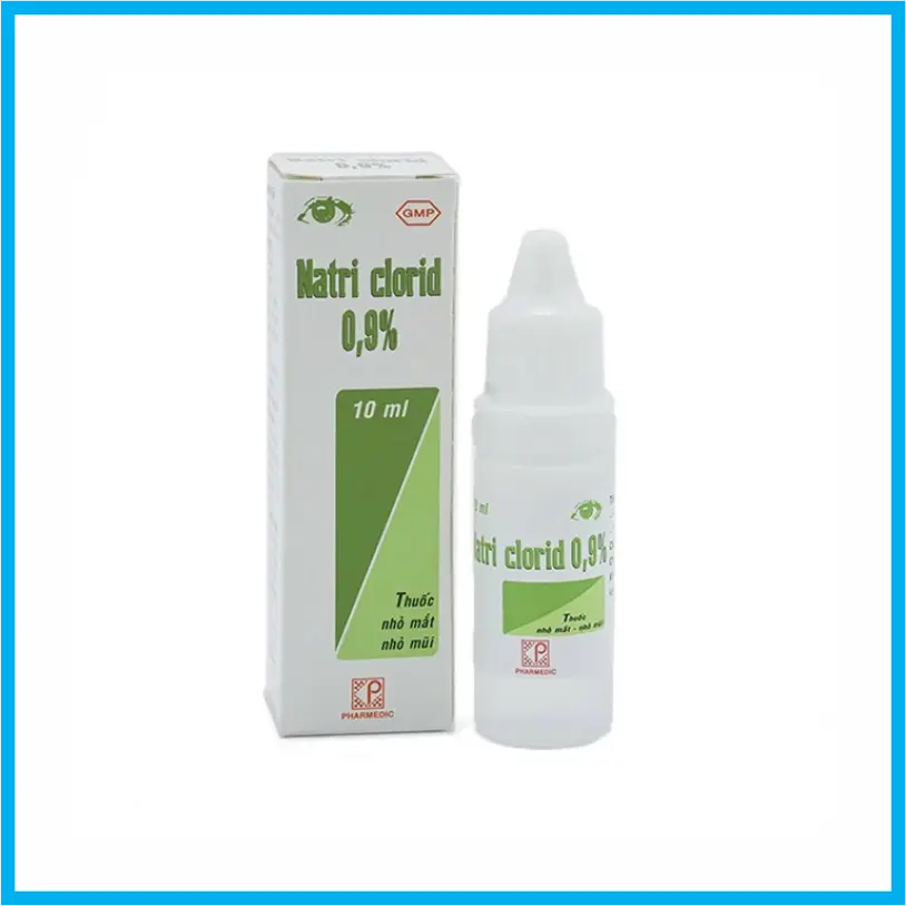 NatriClorid 0.9% Pharmedic 10ml (Lốc 10 chai)