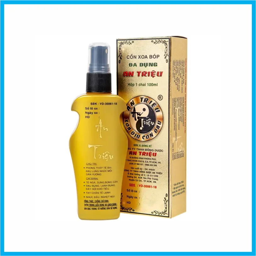 Cồn xoa bóp đa dụng An Triệu 100ml