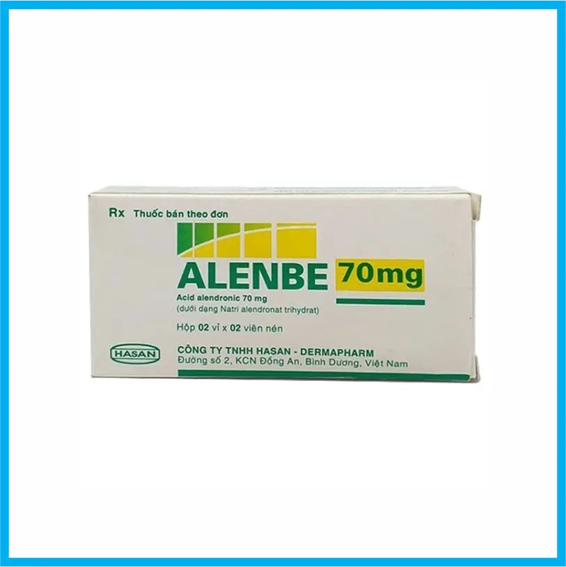 Alenbe 70mg (Hộp 2 vỉ x 2 viên)