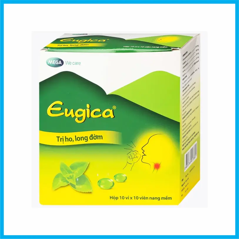 Eugica (Hộp 10 vỉ x 10 viên)