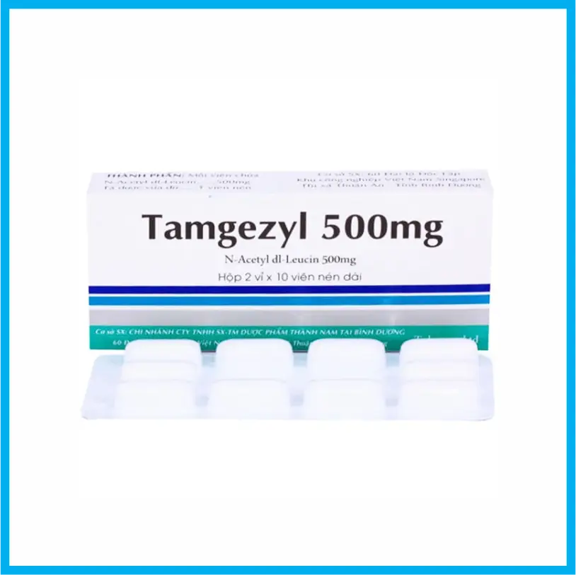 Tamgezyl 500mg (Hộp 2 vỉ x 10 viên)