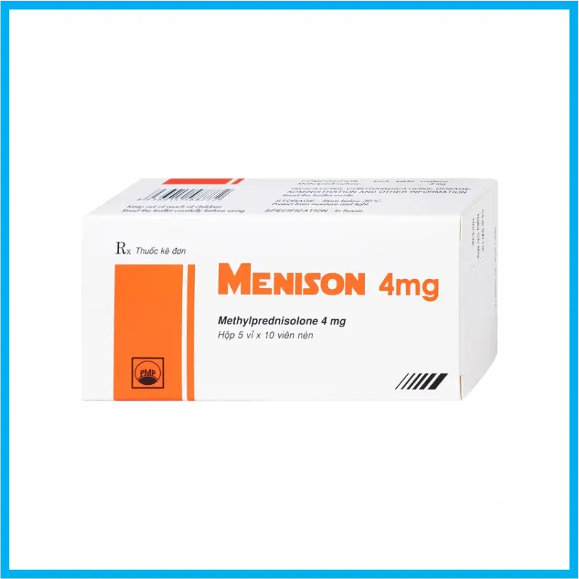 Menison 4mg PMP (Hộp 5 vỉ x 10 viên)