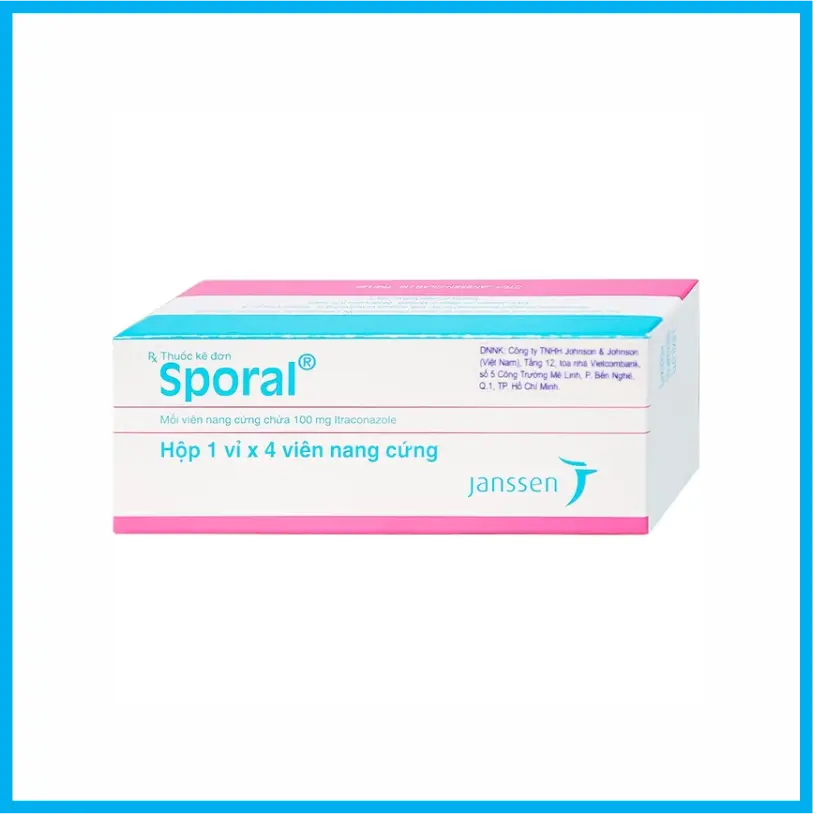 Sporal Janssen (Hộp 1 vỉ x 4 viên)