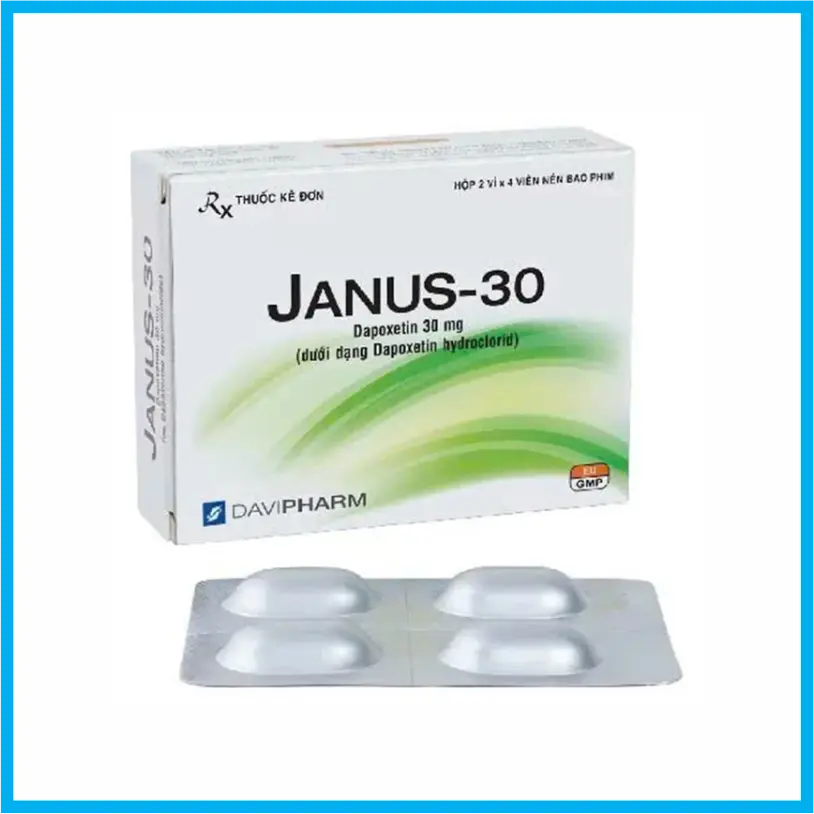 Janus-30 (Hộp 2 vỉ x 4 viên)