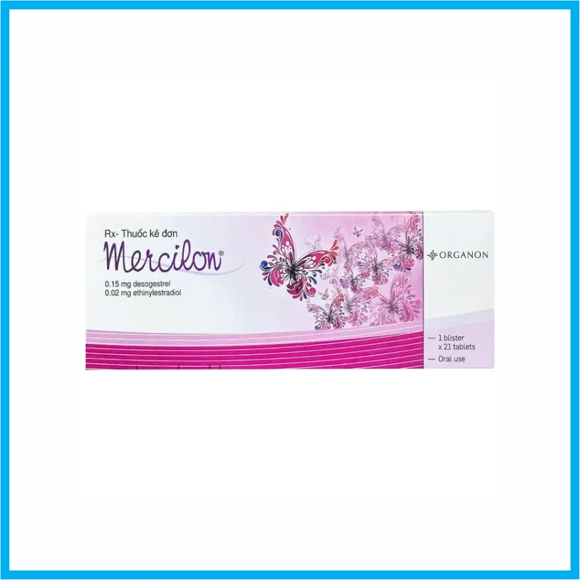 Mercilon Organon (Hộp 1 vỉ x 21 viên)