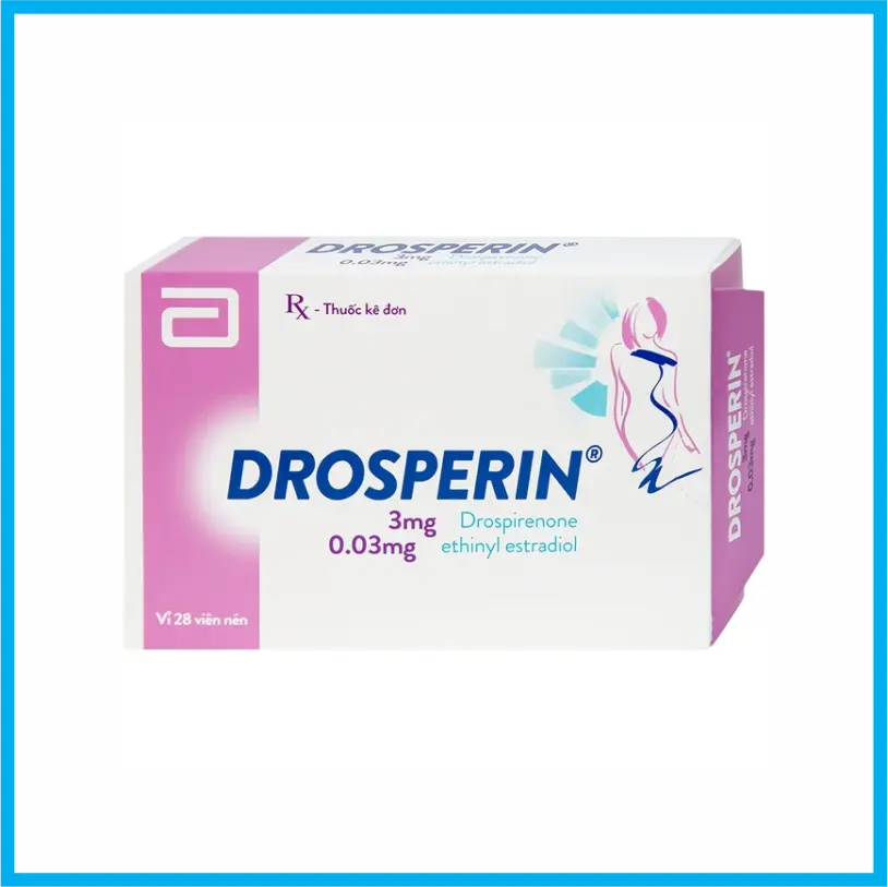 Drosperin Abbott 0.3 (Hộp 1 vỉ x 28 viên)