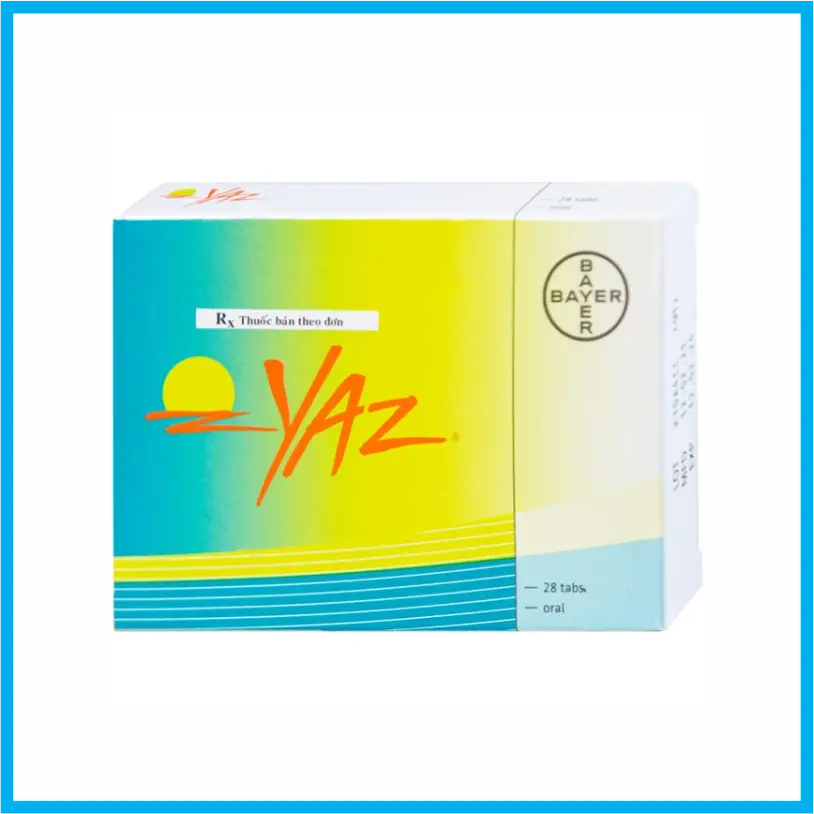Yaz Bayer (Hộp 1 vỉ x 28 viên)