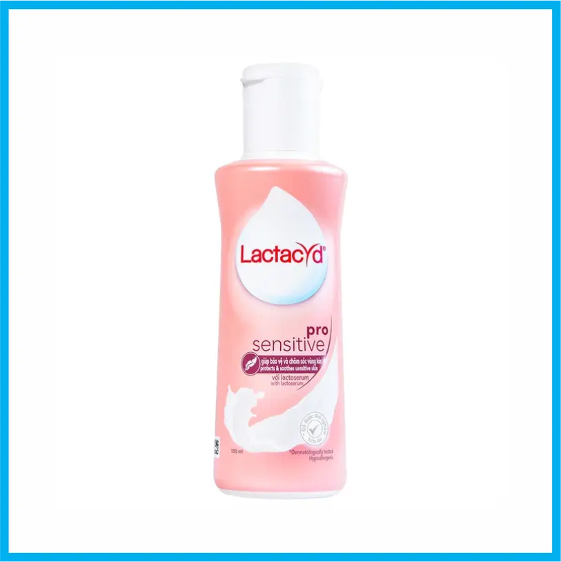 Lactacyd pro sensitive 150ml_Hồng