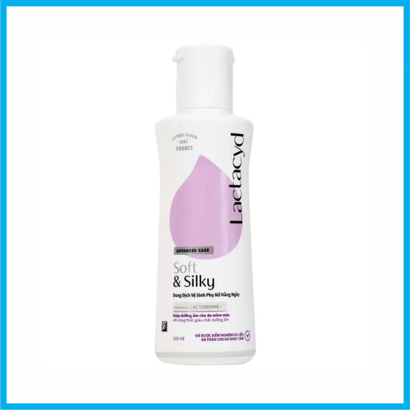 Lactacyd soft & silky 150ml_Tím