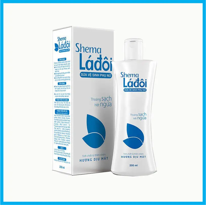 Dung dịch vệ sinh lá đôi xanh 200ml