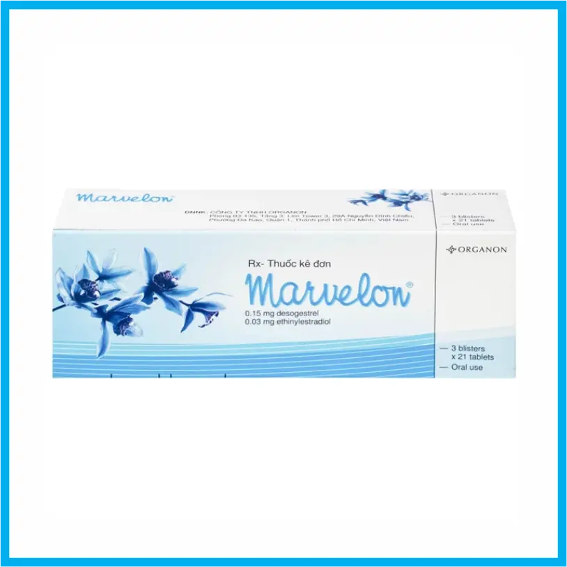 Marvelon (Hộp 3 vỉ x 21 viên)