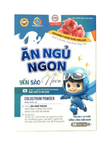 [YENSAONOVA_20ONG_TPBVSK] Yến sào Nova (Hộp 20 ống x 10ml)