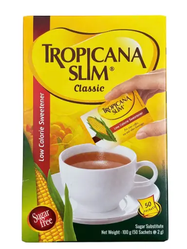 [DUONGTROPICANASLIM_50GOI_TP] Đường Ăn Kiêng Tropicana Slim Classic (Hộp 50 gói)