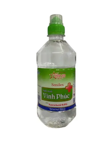 [NUOCMUOIVINHPHUC_500ML_TTBYT] Nước muối Vĩnh Phúc 500ml