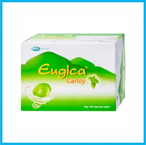 [EUGICACANDY_100VIEN_TPCN] Kẹo Thảo Dược Eugica Candy (Hộp 100 viên)