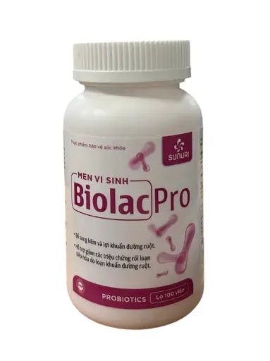 [BIOLACPRO_TPBVSK] Men vi sinh Biolac Pro (Lọ 100 viên)