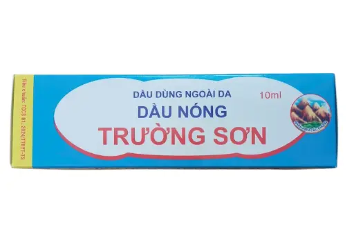 [DAUNONGTRUONGSON_10ML_TTBYT] Dầu nóng trường sơn 10ml (Hộp 10 chai)