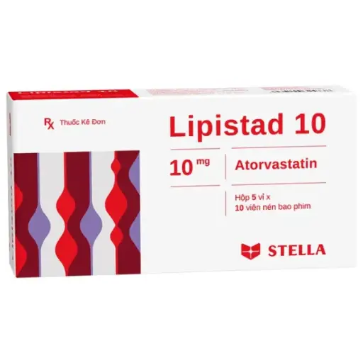 [LIPISTAD_10MG_TKD] Lipistad 10mg Stella (Hộp 5 vỉ x 10 viên)