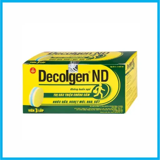 [DECOLGENND_120VIEN_TKKD] Decolgen ND (Hộp 30 vỉ x 4 viên)