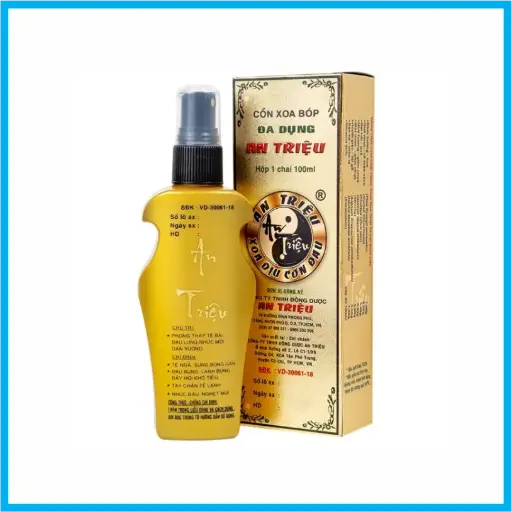[CONANTRIEU_100ML_TKKD] Cồn xoa bóp đa dụng An Triệu 100ml