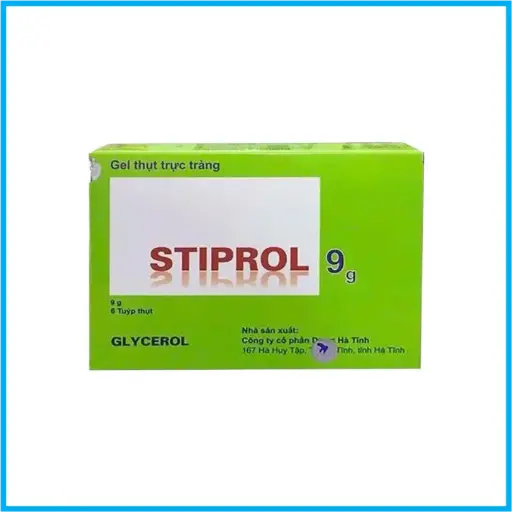 [STIPROL_9G_TKKD] Gel thụt trực tràng Stiprol 9g (Hộp 6 tuýp)