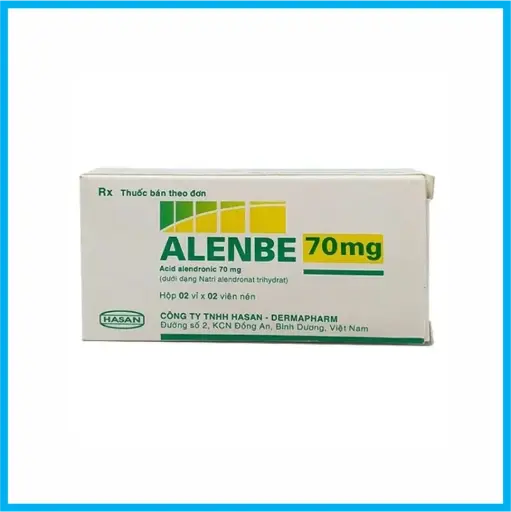 [ALENBE_70MG_TKD] Alenbe 70mg (Hộp 2 vỉ x 2 viên)