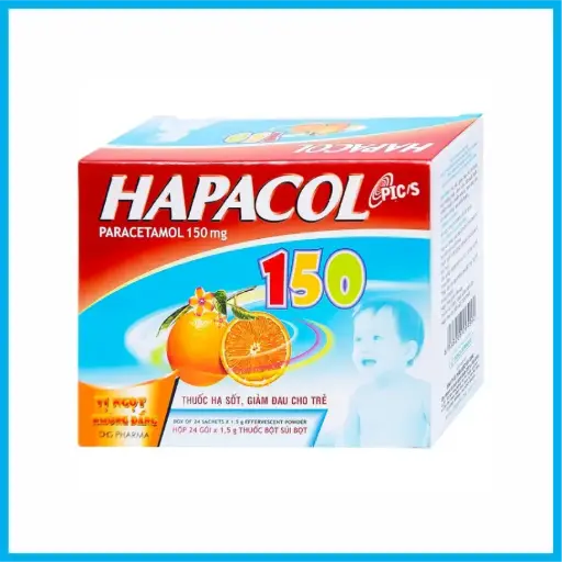 [HAPACOL_150_TKKD] Hapacol 150 (Hộp 24 gói)