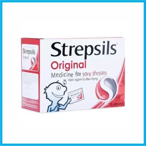 [STREPSILSORIGINAL_100GOI_TKKD] Strepsils Original (Hộp 100 gói x 2 viên)