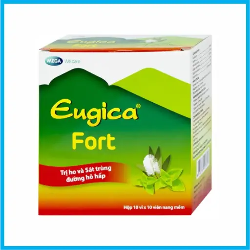 [EUGICAFORT_100VIEN_TKKD] Eugica Fort (Hộp 10 vỉ x 10 viên)