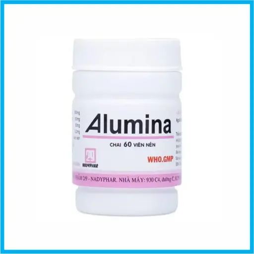 [ALUMINANDP_60VIEN_TPBVSK] Alumina Nadyphar (Chai 60 viên)