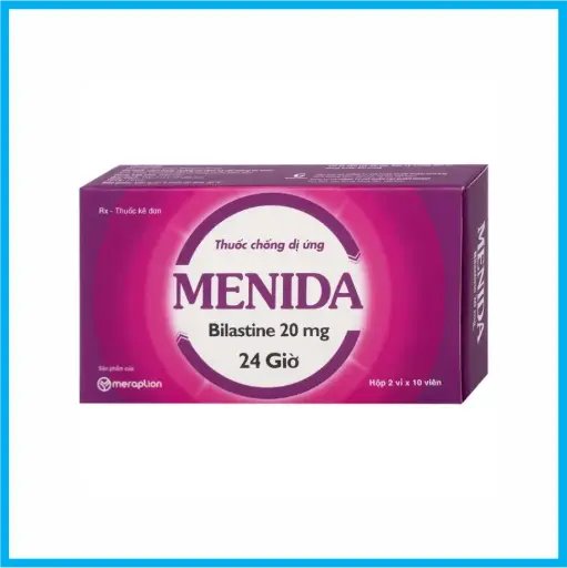 [MENIDA_20MG_TKD] Menida 20mg Merap (Hộp 2 vỉ x 10 viên)