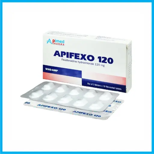 [APIFEXO_120MG_TKKD] Apifexo 120mg (Hộp 3 vỉ x 10 viên)
