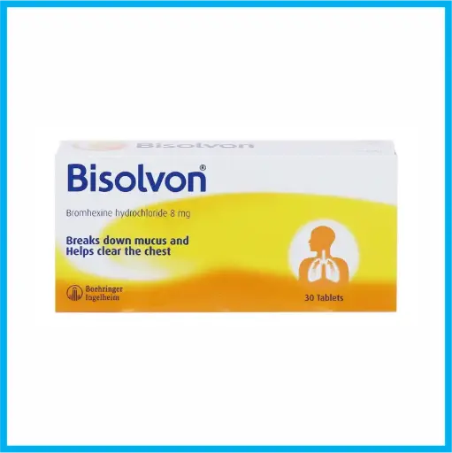 [BISOLVON_8MG_TKKD] Bisolvon 8mg Boehringer (Hộp 3 Vỉ x 10 Viên)