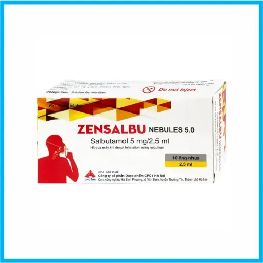 [ZENSALBU_5_TKD] Zensalbu Nebules 5.0 (Hộp 2 Vỉ x 5 Ống)