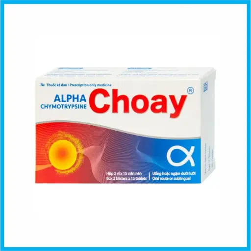 [ALPHACHOAY_30VIEN_TKD] Alpha Choay (Hộp 2 vỉ x 15 viên)