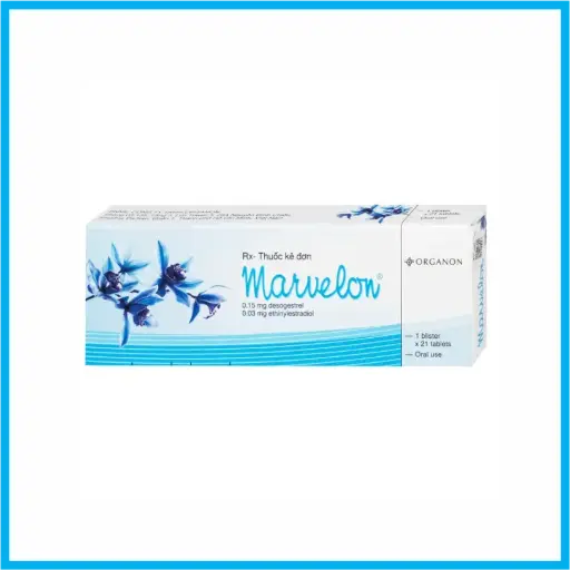 [MARVELON_21VIEN_TKD] Marvelon (Hộp 1 vỉ x 21 viên)