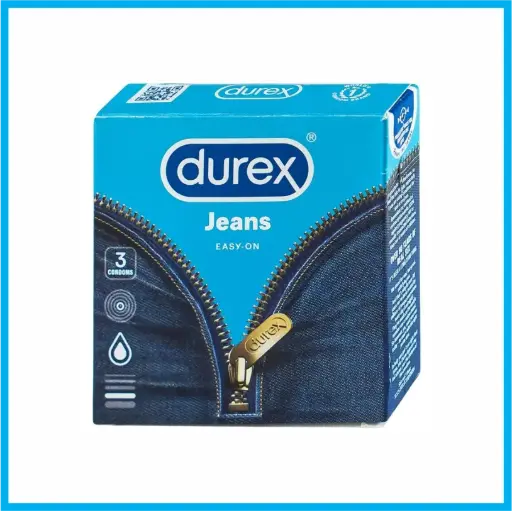 [DUREXJEANS_3CAI_TTBYT] Durex Jeans  (Hộp 3 cái)