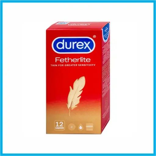 [DUREXFETHERLITE_12CAI_TTBYT] Durex Fetherlite  (Hộp 12 cái)